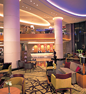 Futronix dimmers expertly lighting a hotels lobby