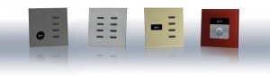 Lighting Control Products: Hx System dimmer lighting controller stainless switch panels